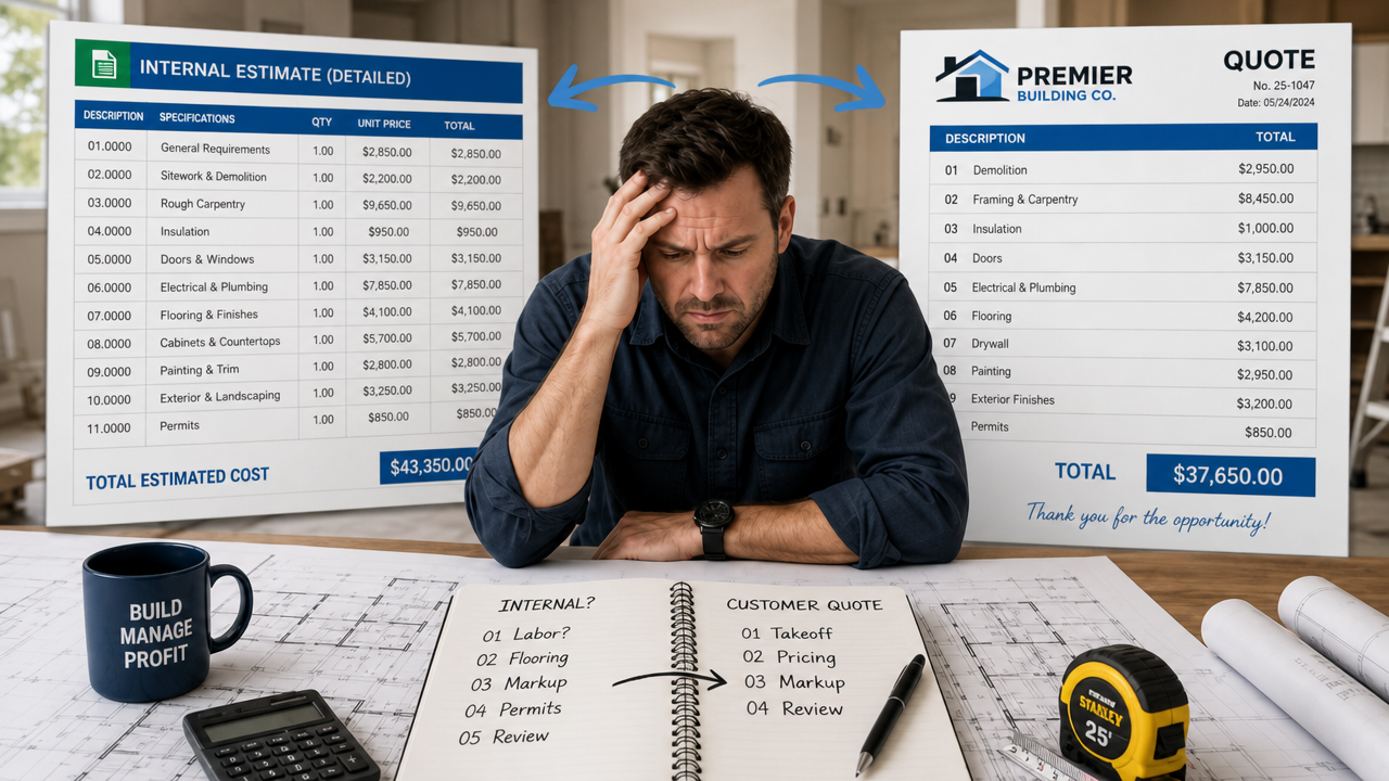 The Contractor Who Was Building Every Estimate Twice