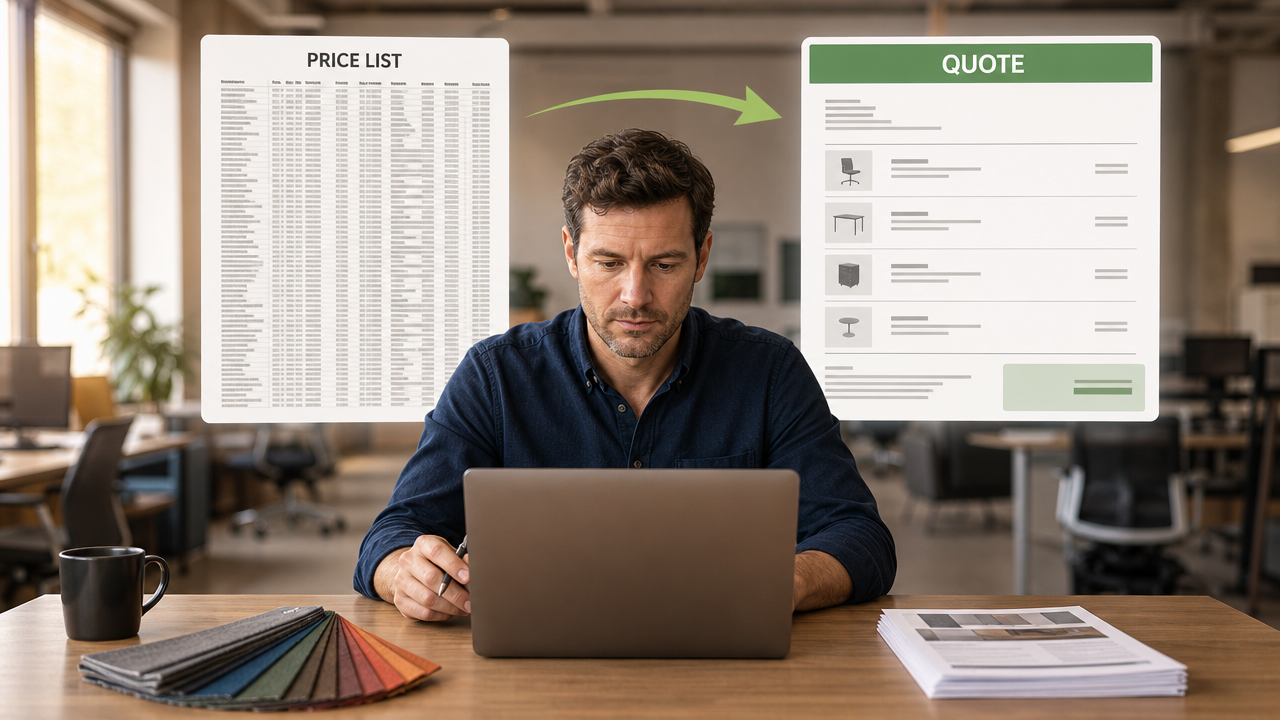 Turning a Supplier Price List Into a Quoting System